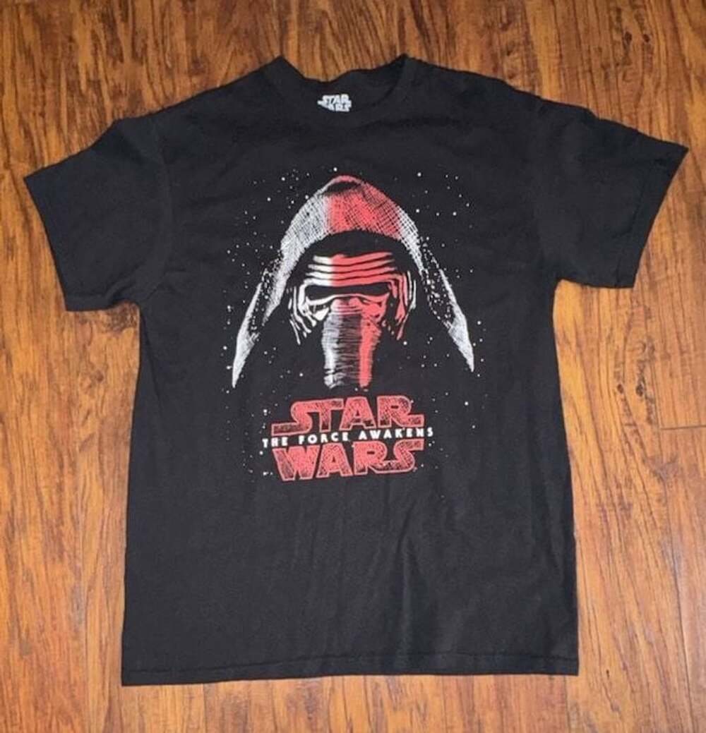 Fifth Sun Star Wars The Force Awakens Kylo Ren T-Shirt Size M Black